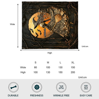 Personalized Mystery Witch Blanket
