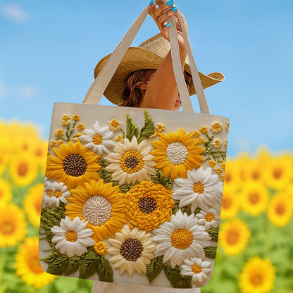 Love Sunflowers - Sunflower Tote Bag