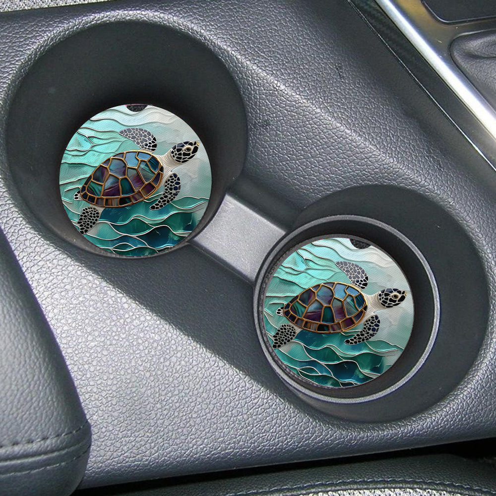 Ocean Turtle Car Coaster