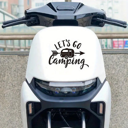 Let'S Go Camping Sticker