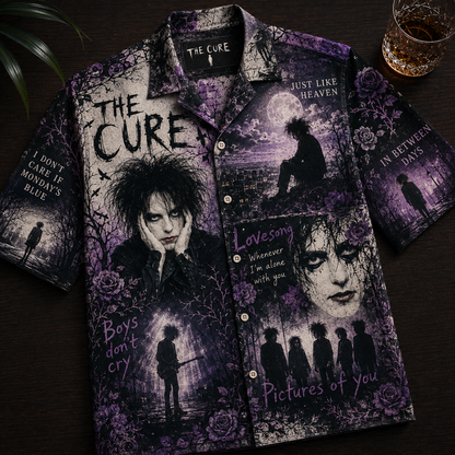 The Cure Hawaiian Shirt - Vintage Music Fan Gift 2