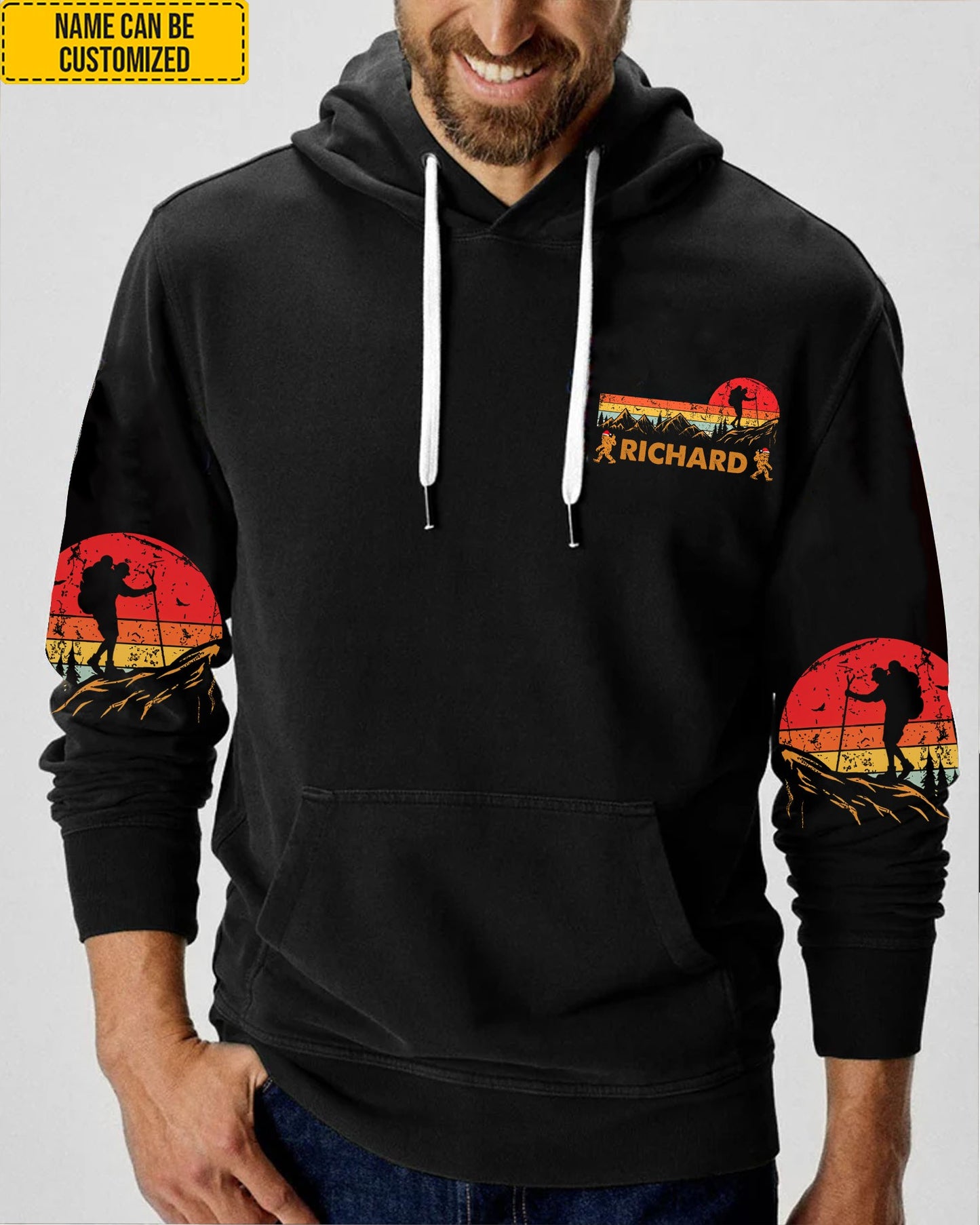 Personalized It's Another Half Mile Or So Bigfoot All Over Print Shirt