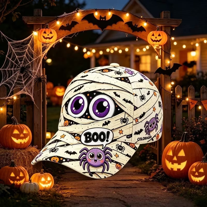 Halloween Mummy Full Print Classic Cap