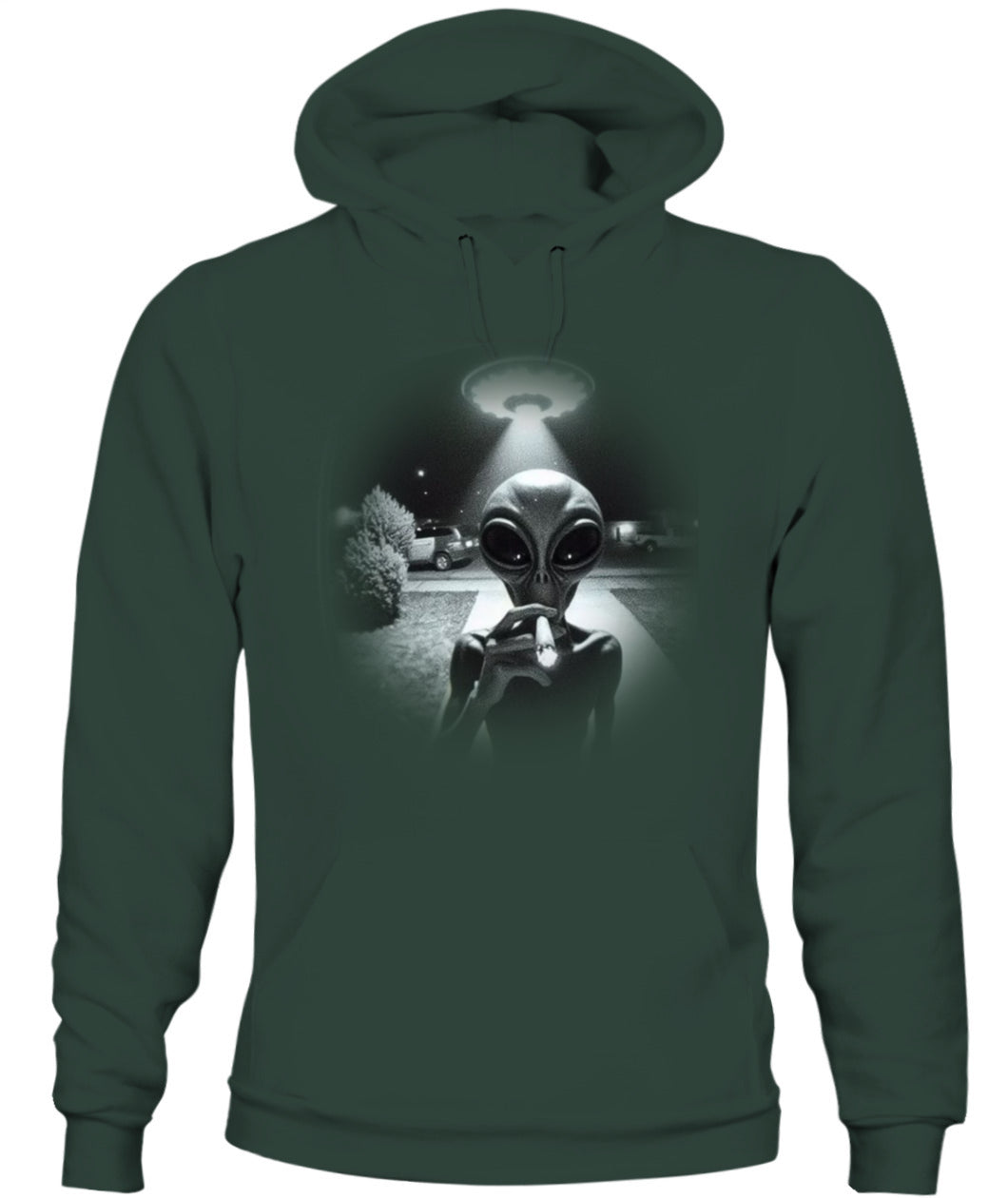 The Truth Is Smoked Out There – Funny Alien Tee