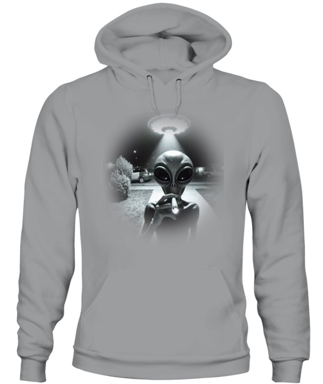 The Truth Is Smoked Out There – Funny Alien Tee