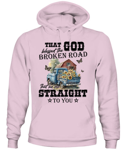 That God Blessed The Broken Road - Country Living Shirt