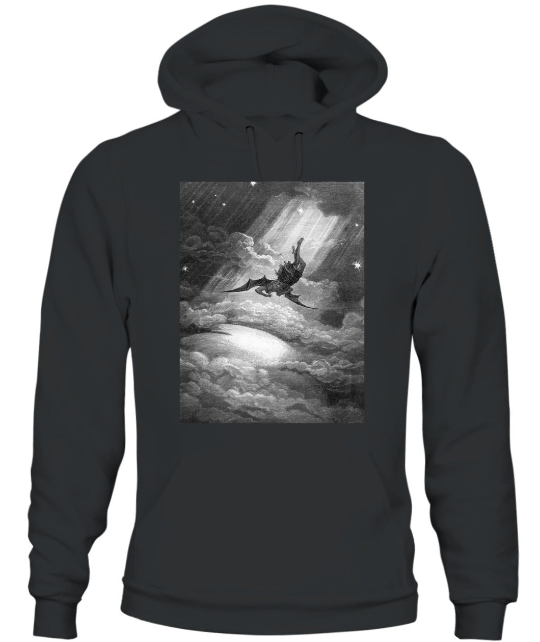 Fallen Angel in the Cosmos – Vintage Dark Fantasy Apparel