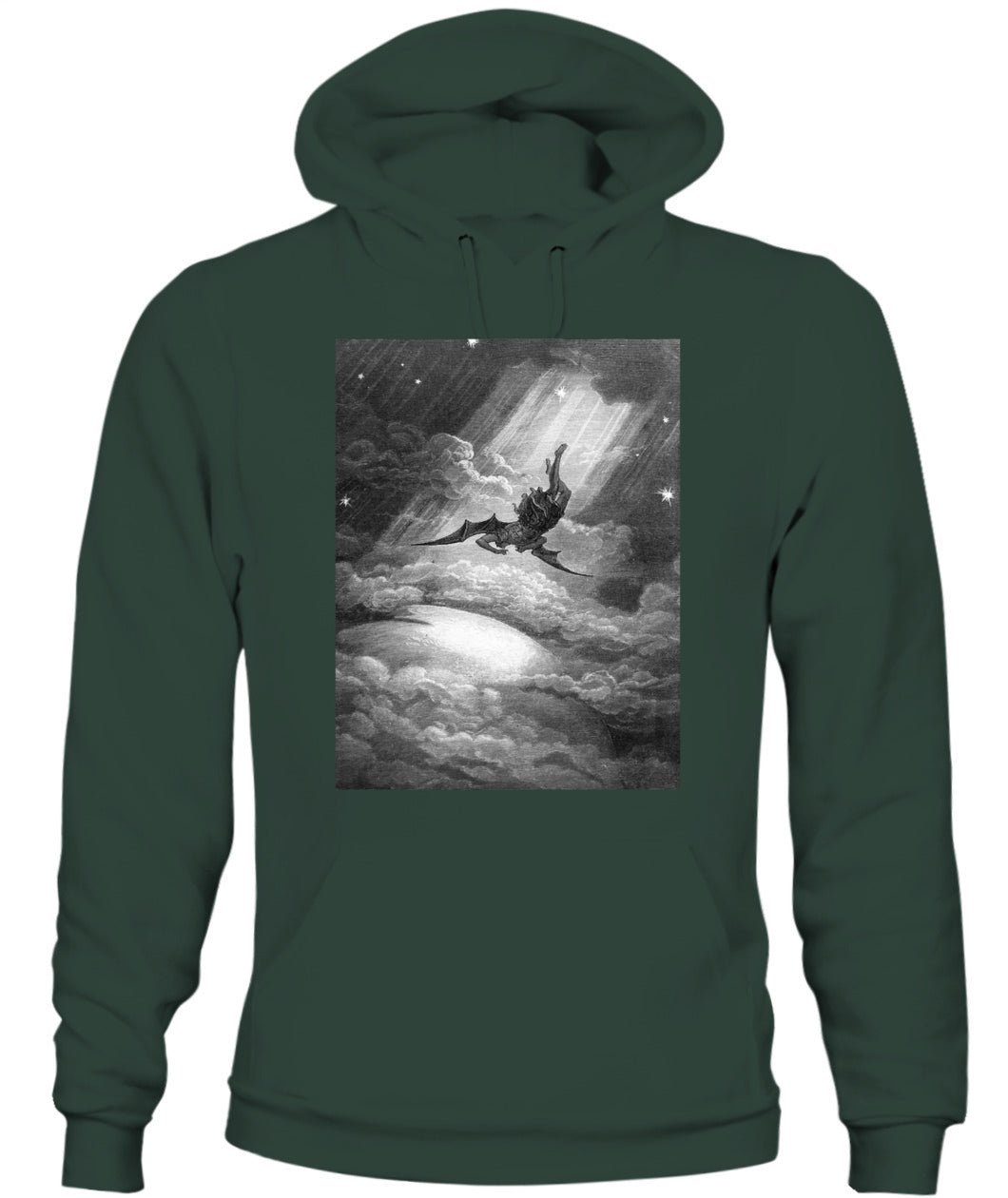 Fallen Angel in the Cosmos – Vintage Dark Fantasy Apparel