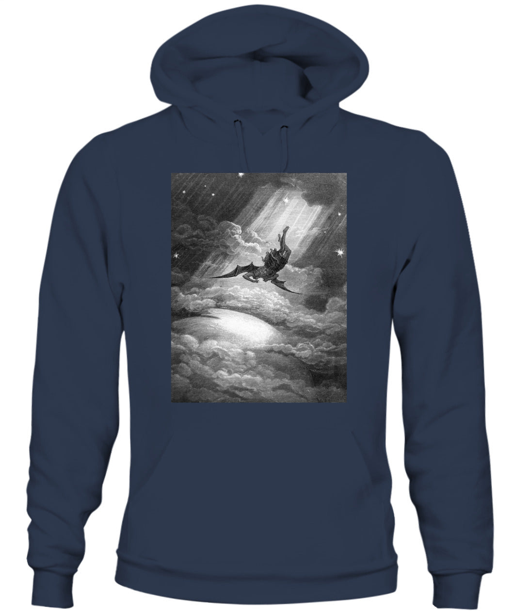 Fallen Angel in the Cosmos – Vintage Dark Fantasy Apparel