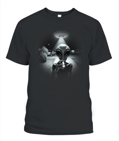 The Truth Is Smoked Out There – Funny Alien Tee