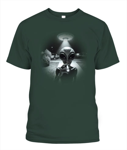 The Truth Is Smoked Out There – Funny Alien Tee