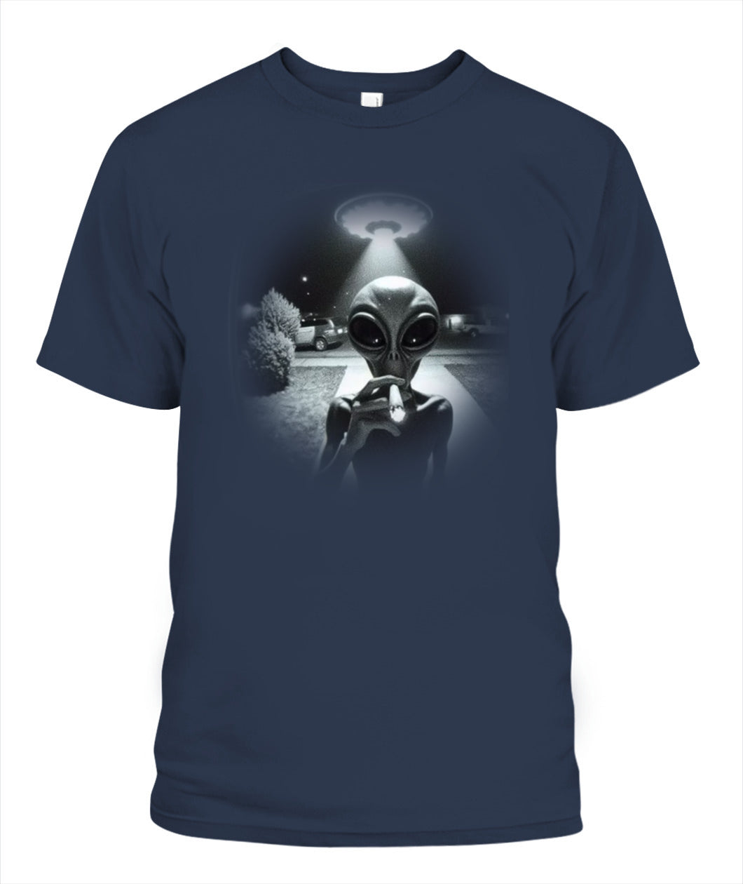 The Truth Is Smoked Out There – Funny Alien Tee