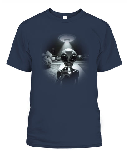 The Truth Is Smoked Out There – Funny Alien Tee