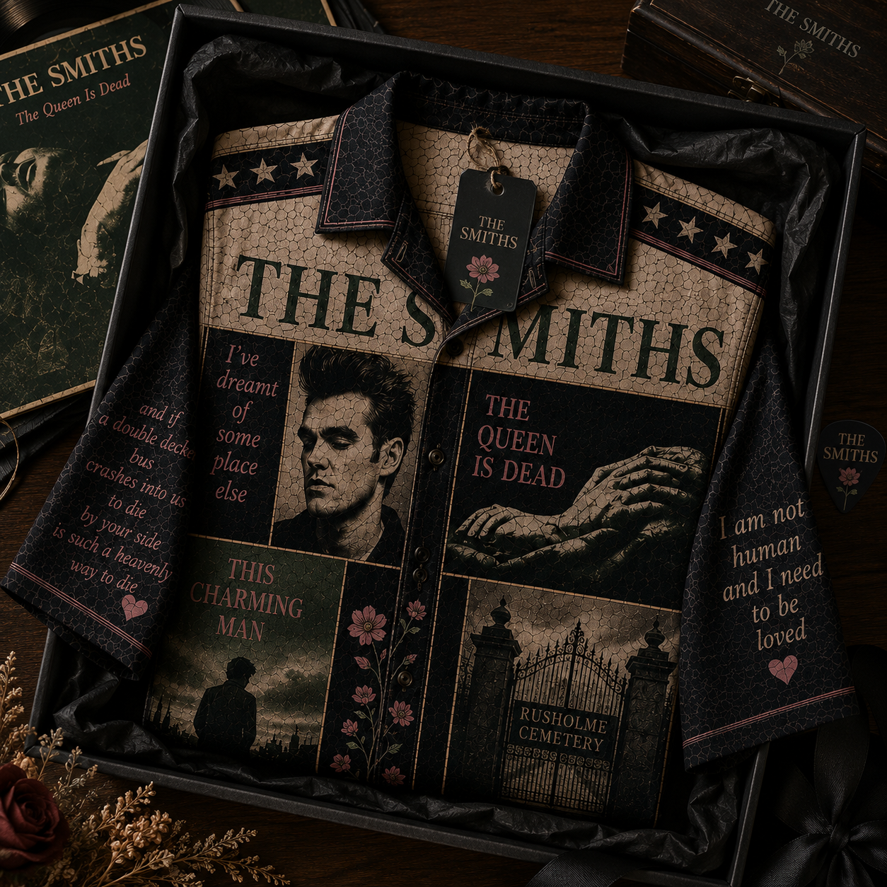 The Smiths Hawaiian Shirt - Vintage Music Fan Gift