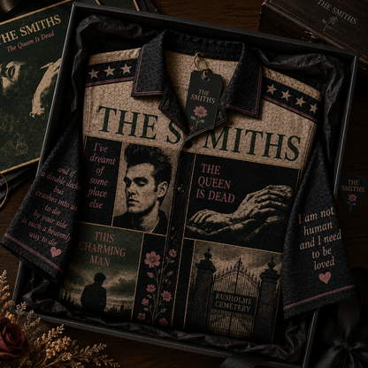 The Smiths Hawaiian Shirt - Vintage Music Fan Gift
