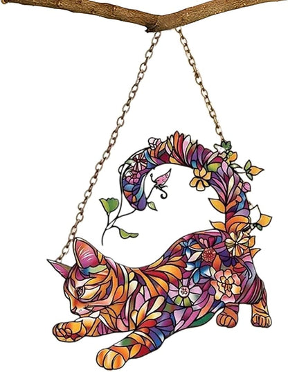 Beautiful Cat ACRYLIC Window Decor