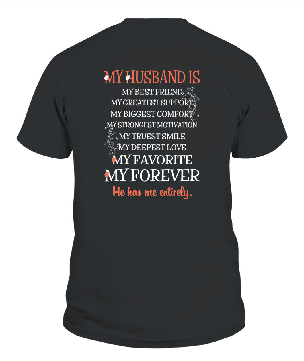 My Husband Is My Best Friend – Romantic Love Quote Shirt | Meaningful Gift for Wife