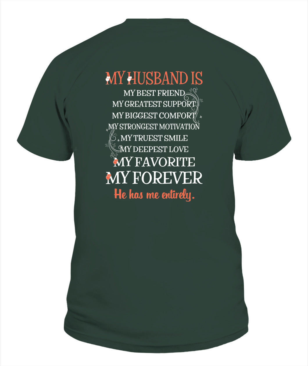 My Husband Is My Best Friend – Romantic Love Quote Shirt | Meaningful Gift for Wife