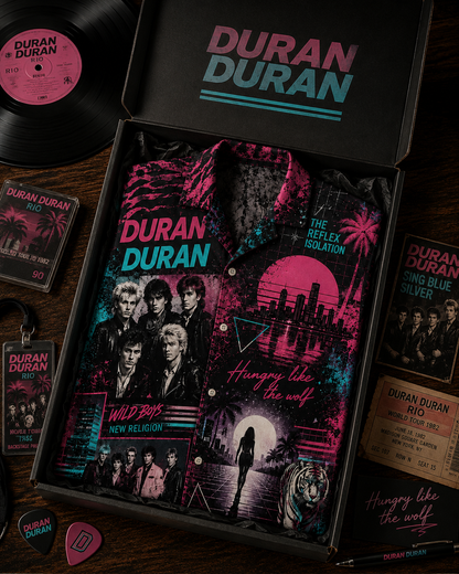 Duran Duran Hawaiian Shirt - Vintage Music Fan Gift