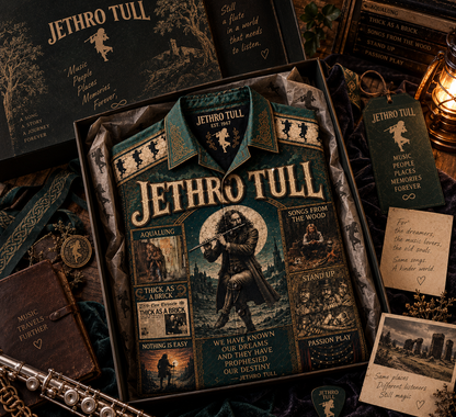 Jethro Tull Hawaiian Shirt – Aqualung Classic Rock Music Fan Gift