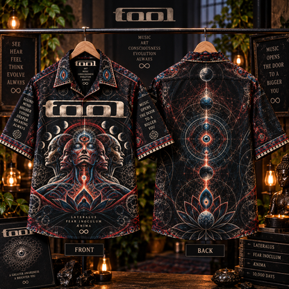 Tool Hawaiian Shirt – Progressive Metal Music Inspired AOP Shirt, Lateralus Art Fan Gift
