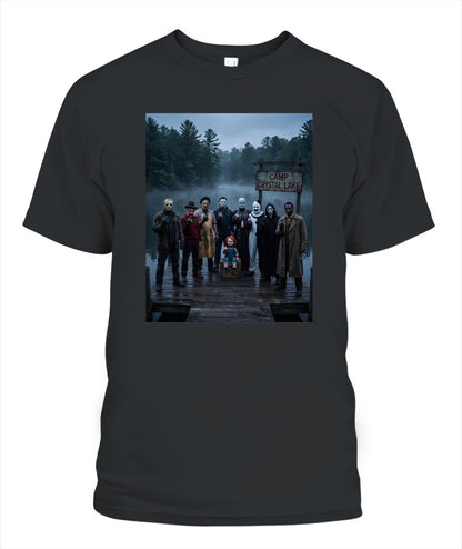 Camp Crystal Lake Legends – Horror Icons Shirt