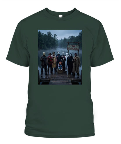 Camp Crystal Lake Legends – Horror Icons Shirt
