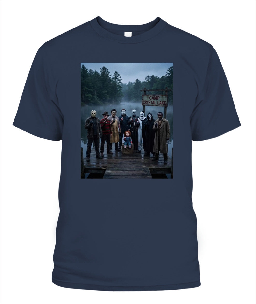 Camp Crystal Lake Legends – Horror Icons Shirt