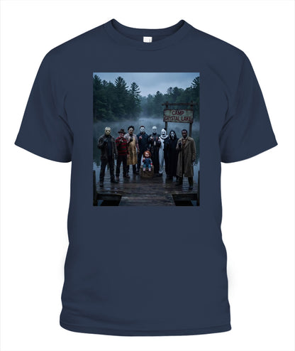 Camp Crystal Lake Legends – Horror Icons Shirt