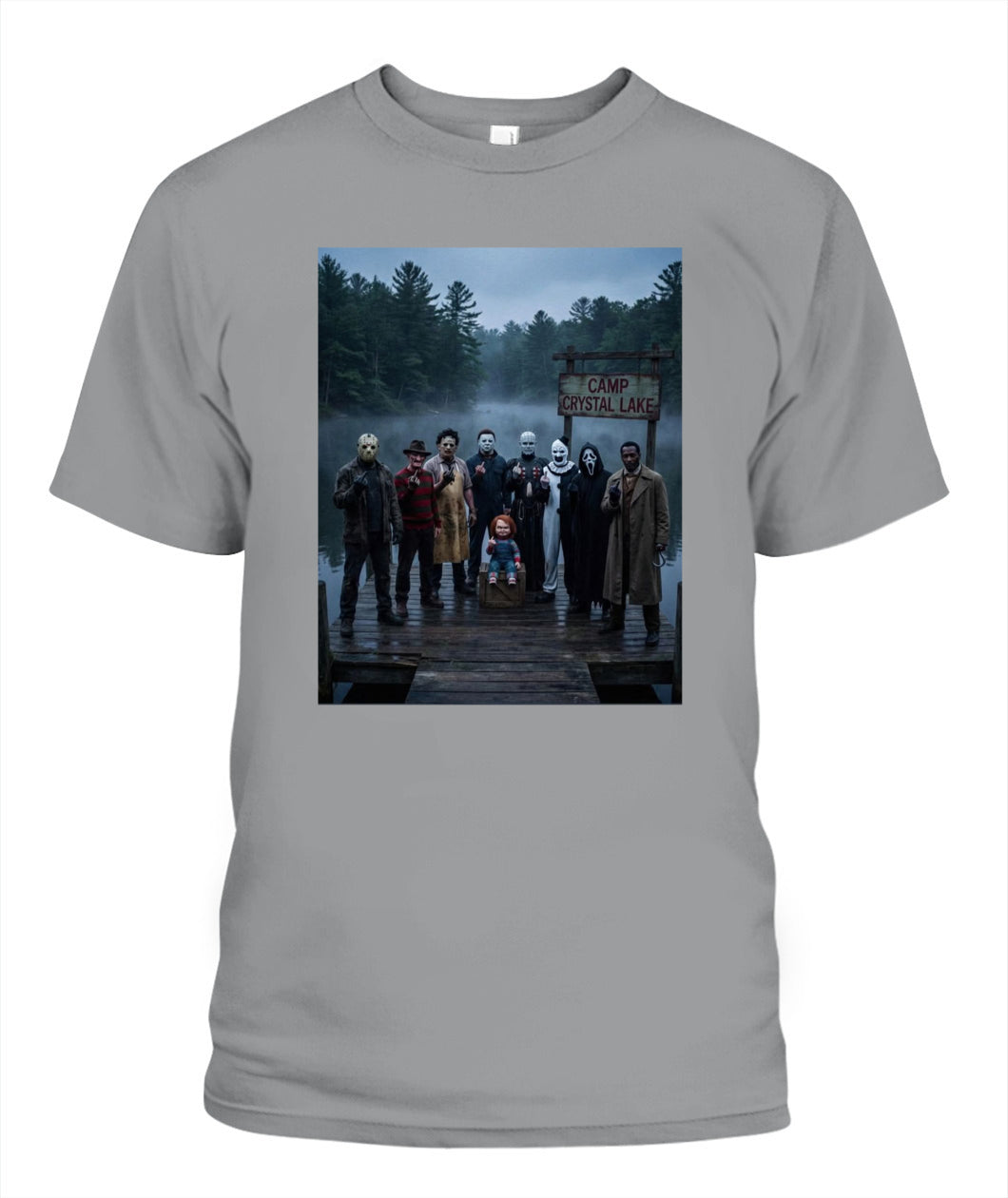 Camp Crystal Lake Legends – Horror Icons Shirt