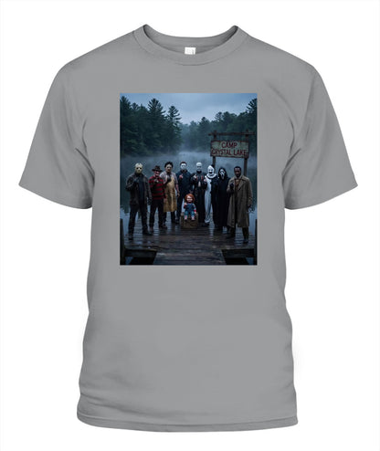 Camp Crystal Lake Legends – Horror Icons Shirt