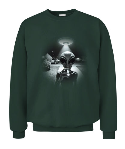 The Truth Is Smoked Out There – Funny Alien Tee