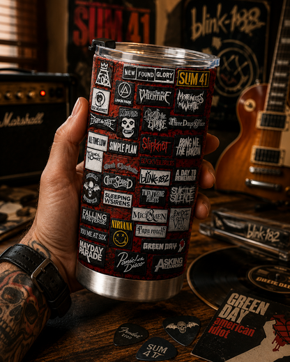 Rock Lovers - Classic Rock Legends Tumbler Version 3