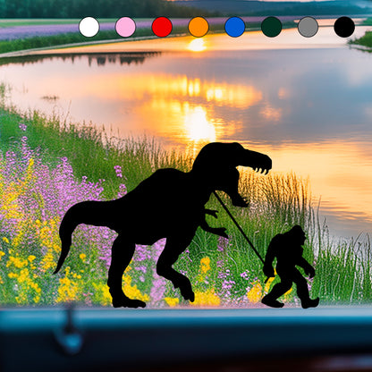 Dino Walker Bigfoot Sticker
