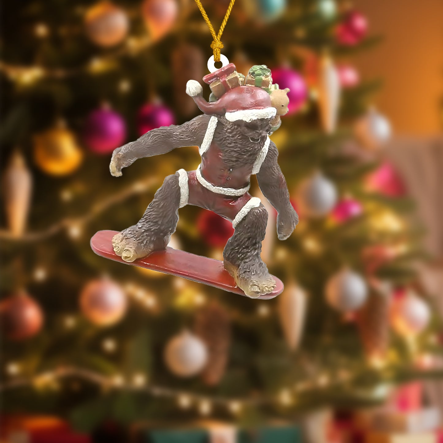 Merry Squatchmas Ornament