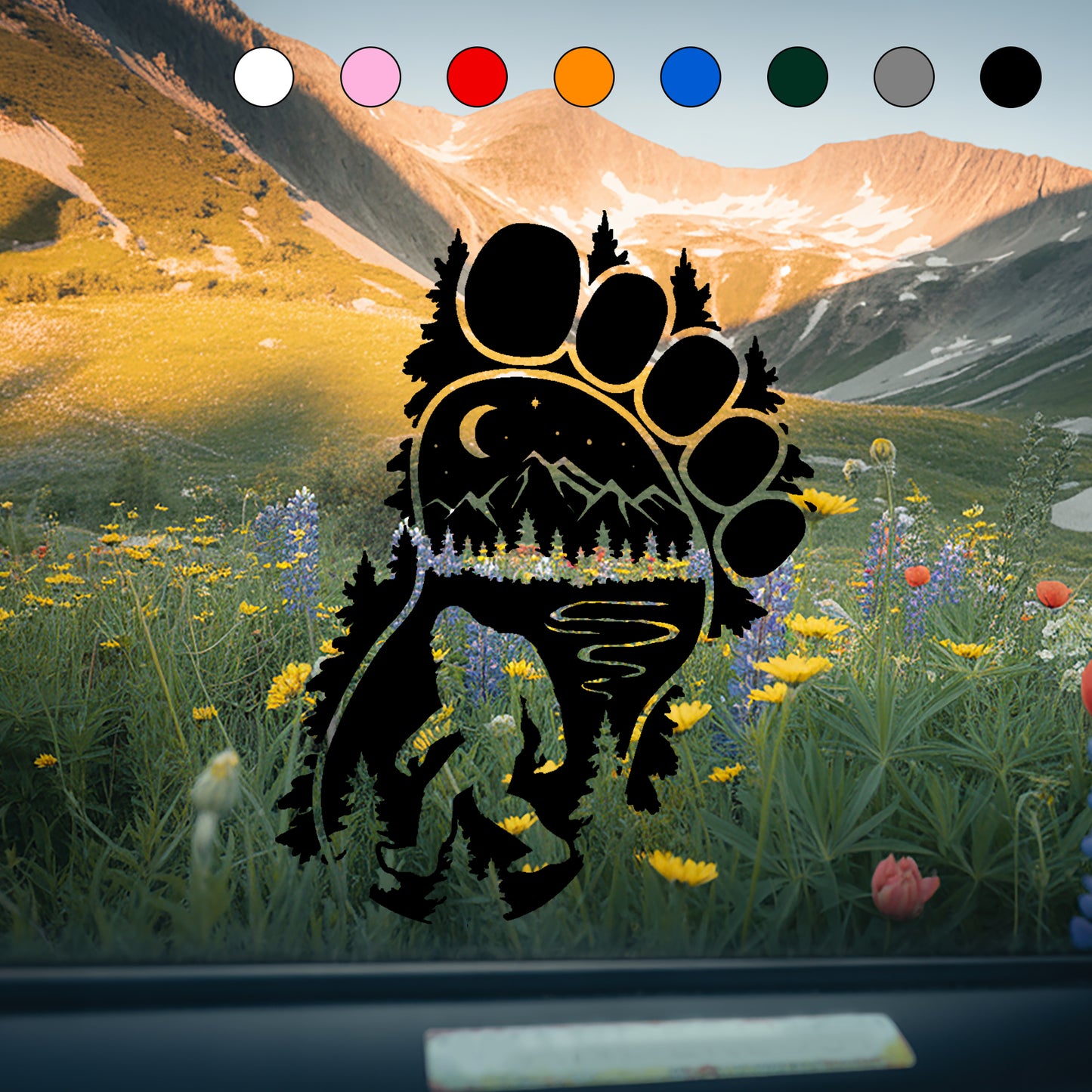 Bigfoot Trail Sticker