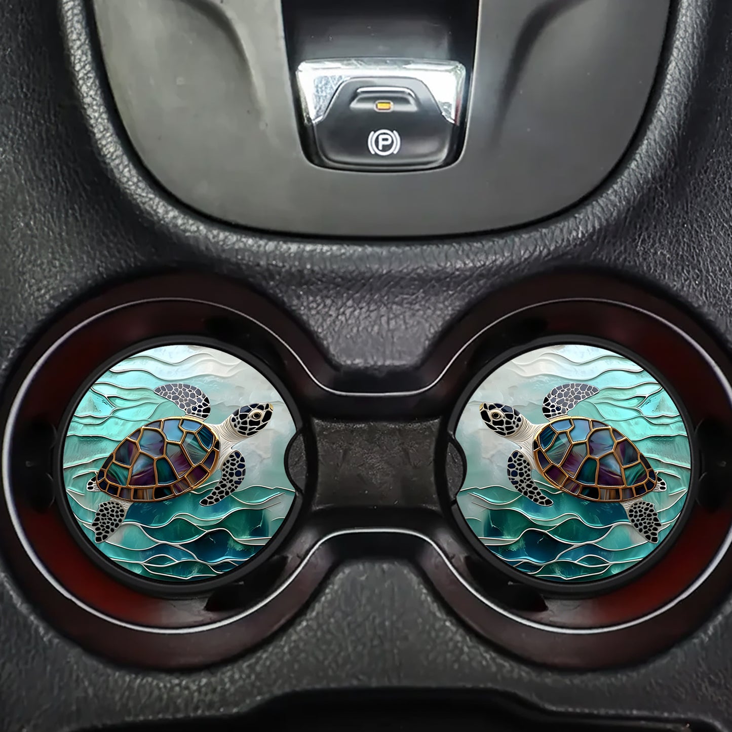 Ocean Turtle Car Coaster