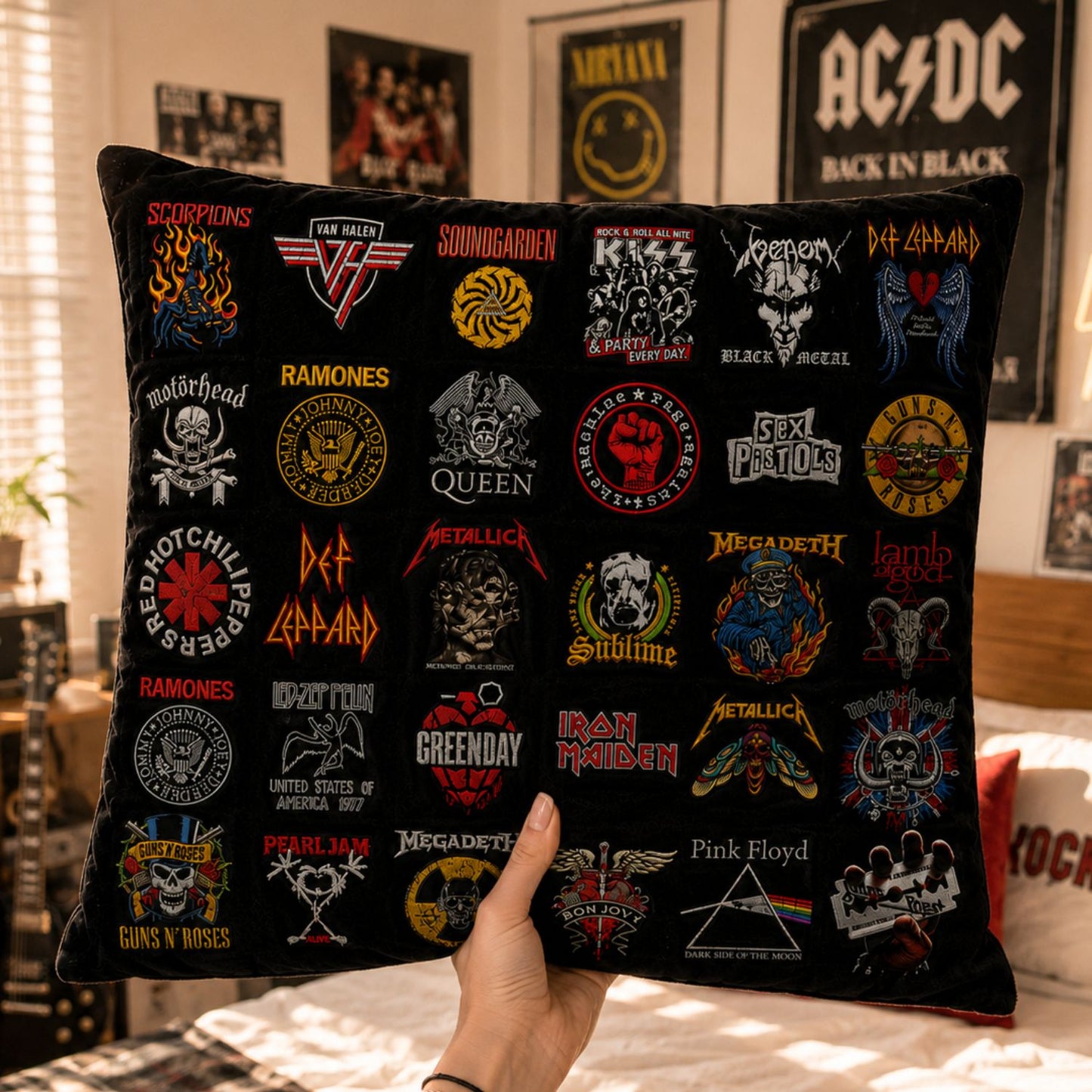 Rock Lovers - Classic Legends Edition Pillow Version 2