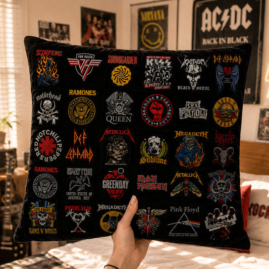 Rock Lovers - Classic Legends Edition Pillow Version 2