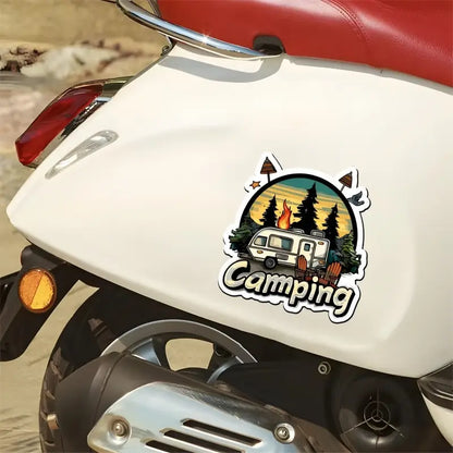Vinyl Camping Stickers