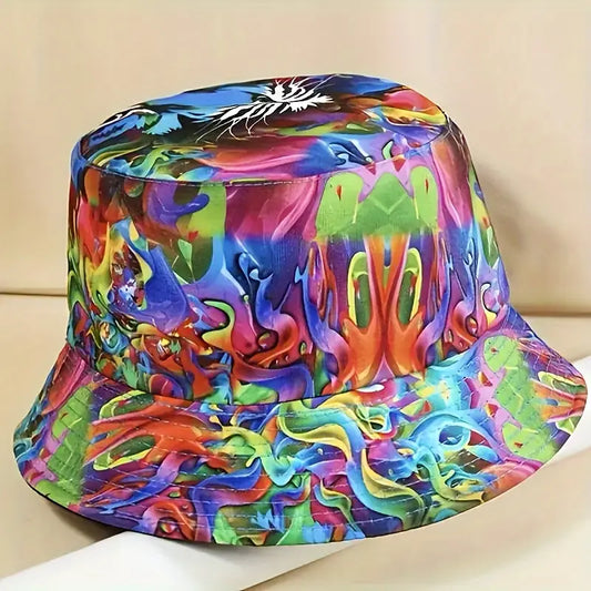 Reversible Tie-Dye Bucket Hat