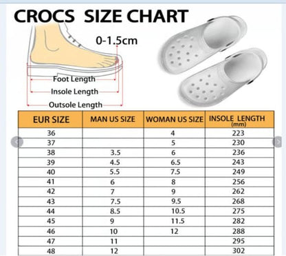 Crazy Chicken – Colorful Chicken Crocs