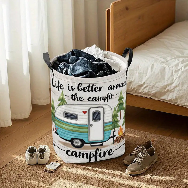 Life by the Campfire - Storage Basket