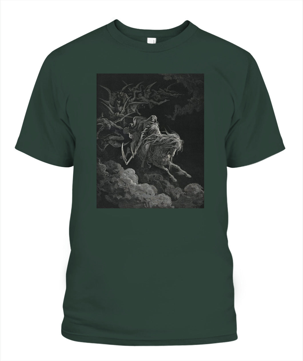 The Pale Rider of the Apocalypse – Gothic Dark Fantasy Apparel