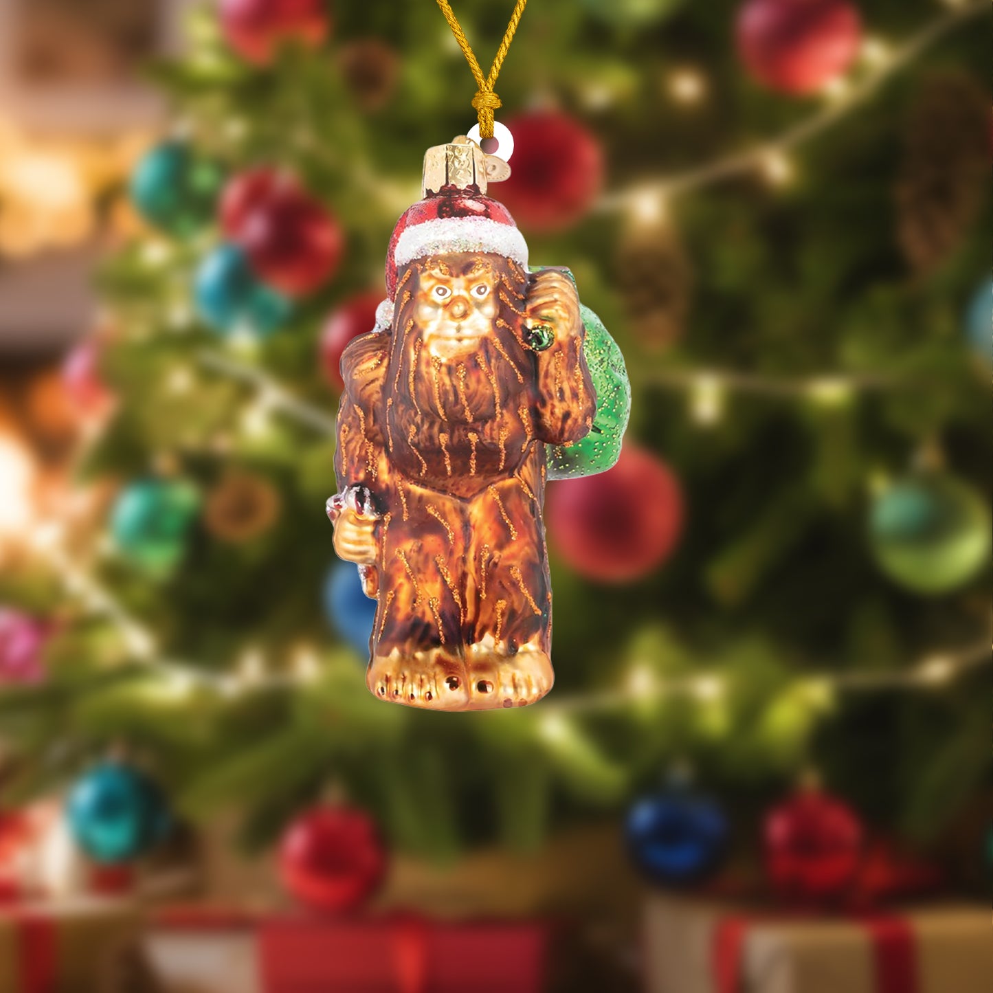 Merry Squatchmas Ornament