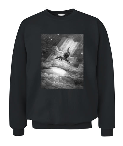 Fallen Angel in the Cosmos – Vintage Dark Fantasy Apparel