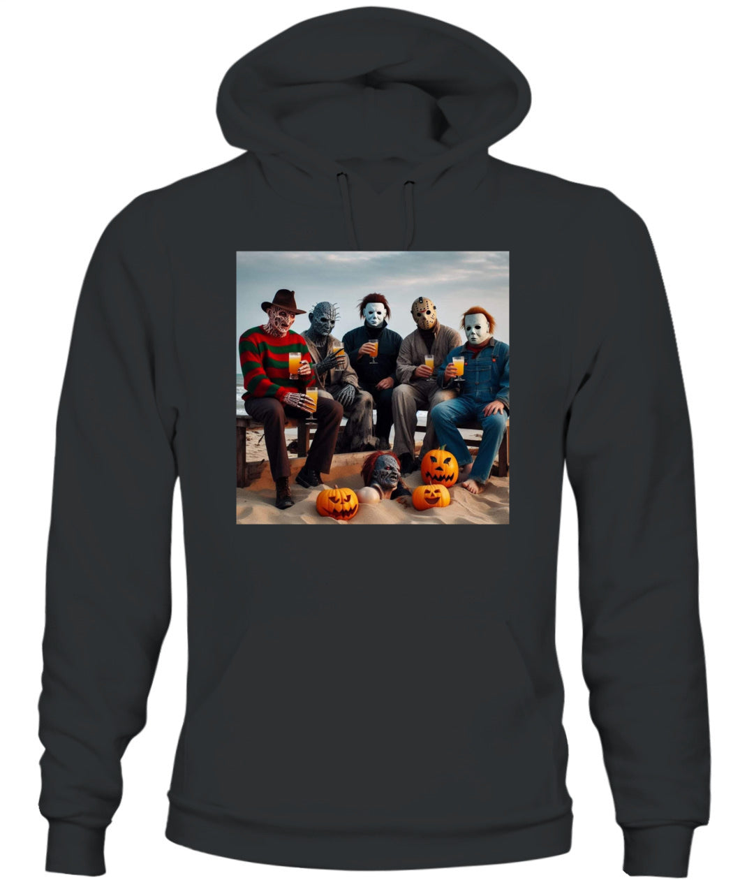Horror Beach Party – Vintage Halloween T-Shirt, Hoodie & Sweatshirt