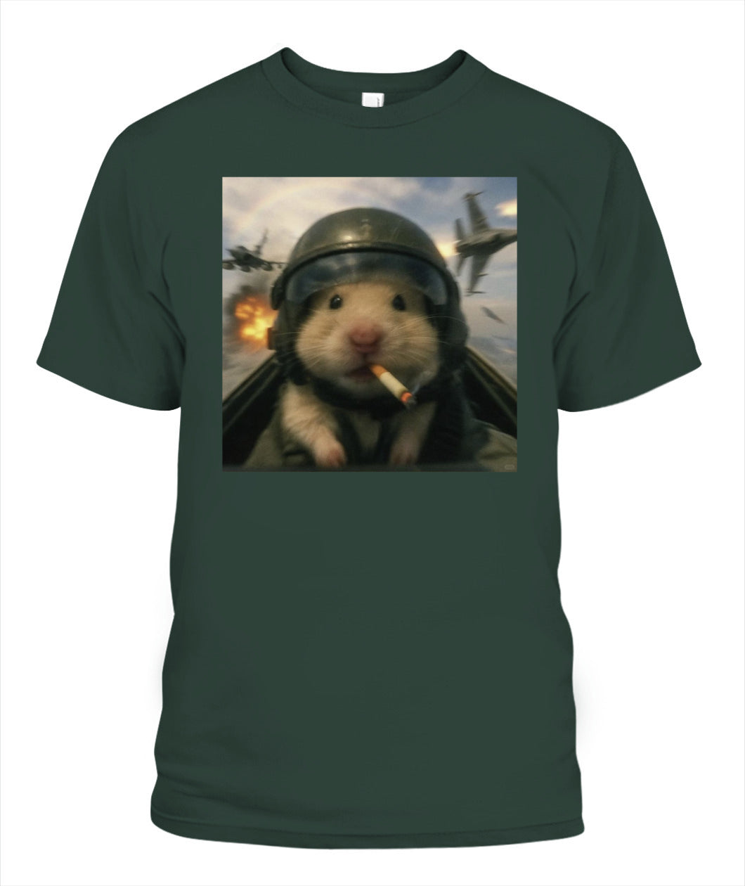 War Hamster – Tiny Soldier Big Problems Shirt