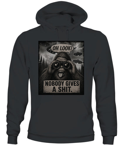 Oh Look! Nobody Gives A Shit – Funny Bigfoot Shirt