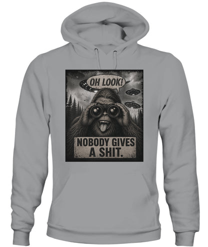 Oh Look! Nobody Gives A Shit – Funny Bigfoot Shirt